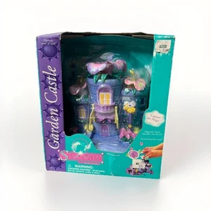 Starcastle Garden Flower Butterfly Castle Polly Pocket New NIB 1996 RARE CLEAN - Picture 1 of 14