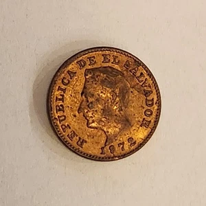 Moneta da 1 centesimo 1972 El Salvador | REPÚBLICA DE EL SALVADOR | KM #135,1 - Foto 1 di 2