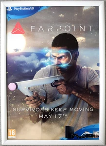 Farpoint RARE PS4 PSVR 42cm x 59cm Promotional Poster - Picture 1 of 1