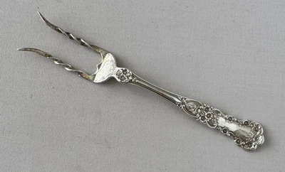 Tenedor de patata Gorham "Buttercup" de plata esterlina 7"; Z769 Foto 1 de 4