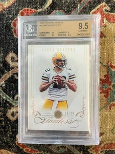 Aaron Rodgers 2014 Panini diamante impecable/20 BGS 9,5 gema como nueva - Imagen 1 de 2