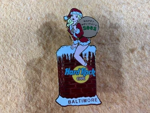 PIN CAFÉ HARD ROCK J13-52 - BALTIMORE / SANTA GIRL - FELICES FIESTAS 2002 - NUEVO - Imagen 1 de 5