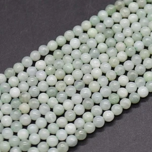 Cuentas redondas de piedra de aventurina de 5 mm verdes - Imagen 1 de 7