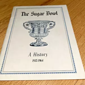 THE SUGAR BOWL - A HISTORY 1935-1964 - Imagen 1 de 15