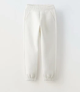 ZARA KIDS BASIC PLUSH PANTS 6 & 10 years - Picture 1 of 2