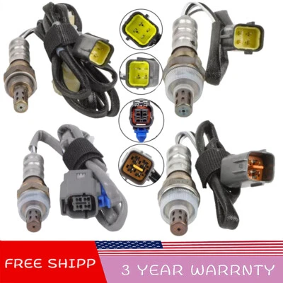 4PCS Oxygen Sensor For 2003-2005 Mazda 6 S Hatchback 3.0L V6 Upstream+Downstream - Image 1 of 4