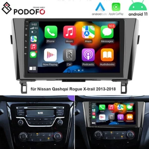 Für Nissan Rogue Qashqai X-Trail 2013-2018 GPS Navi Autoradio Android 12 Carplay - Bild 1 von 19