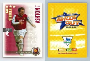 Dean Ashton  - West Ham United - Shoot Out 2006-7 Excellent Player TCG Card