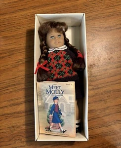 The American Girls/Girl Collection Mini Molly Doll & Mini Book 6” NIB - Picture 1 of 2