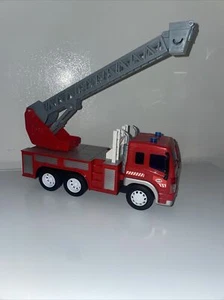 Toy Fire Truck Toy With Power, Lights and Sounds Firefighting Toy Truck W Ladder - Picture 1 of 5