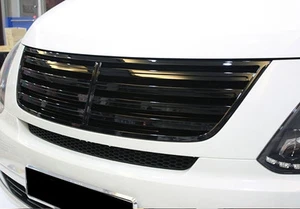 Front Hood Radiator Tuning Grille Black (Fits: 2007 2014 Hyundai i800 H1 Starex) - Picture 1 of 7