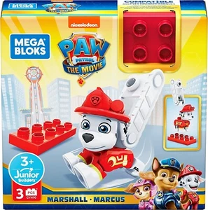 Figura construible Mega Bloks Paw Patrol The Movie Marshall - Imagen 1 de 3