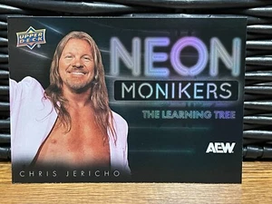 2025 Upper Deck AEW - NM-12 Chris Jericho - Neon Monikers - Picture 1 of 2