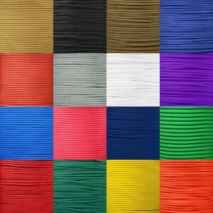 #750 Type IV Paracord 750 LB Parachute & Tactical Cord w/ 11 Strand Inner Core