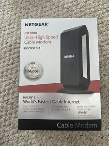 Netgear Cm1000 Ultra-High speed Cable Modem - Docsis 3.1