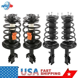 4x Front & Rear Strut Shock W/Coil Spring For 04-06 Toyota Camry Solara ES330 - Picture 1 of 12