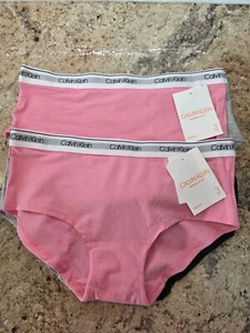 NEW SIX PACK CALVIN KLEIN GIRLS XL MODERN COTTON HIPSTER PANTIES UNDERWEAR - Picture 1 of 4