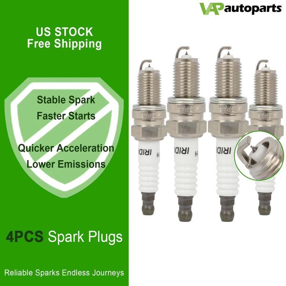 4x Iridium & Platinum Spark Plugs For Lamborghini Murcielago 2003-2010 6.2L 6.5L - Image 1 of 4