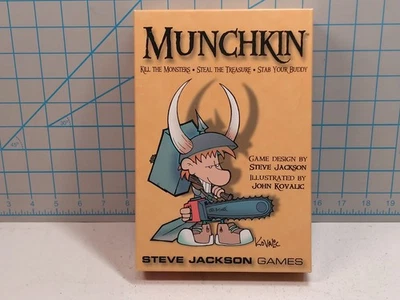 Juego de Cartas Munchkin Lanzamiento Original Precintado, Juegos Steve Jackson 2001 Foto 1 de 4