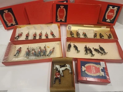 Lote de 5 juegos de soldados de juguete tradicionales para coleccionistas Bombay Lancers ETC Foto 1 de 4
