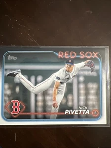 2024 Topps Series 1 Baseball #17  Nick Pivetta Red Sox - Picture 1 of 2