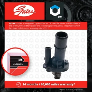 Coolant Thermostat fits VOLVO V50 545 2.0 06 to 12 Gates 31293611 30711785 New - Picture 1 of 2