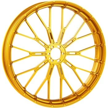 Llanta Arlen Ness radios en Y 21" x 3,5 dorada para Harley Davidson e Indian Foto 1 de 1