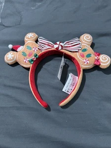 2020-2021 Disney Parks Weihnachten Lebkuchen Mickey und Minnie Maus Ohren - Bild 1 von 6