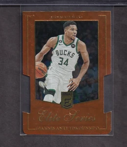2023-24 Elite Elite Series Orange Die Cut #6 Giannis Antetokounmpo - Foto 1 di 2