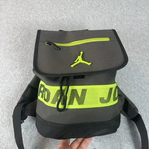 Jordan Mini Backpack Neon Green New - Picture 1 of 12