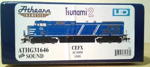HO SCALE ATHEARN GENESIS GE AC4400CW CIT GROUP CEFX #1048 DCC & SOUND G31646 - Picture 1 of 10