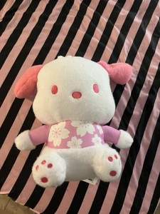 Sanrio Sakura Series 11” Pochacco Cherry Blossom NWT Exclusive Plush - Picture 1 of 3