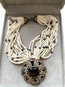 Sapphire Necklace Matthew Campbell Lawrence for Bergdorf Gooodman Gorgeous - Picture 1 of 9