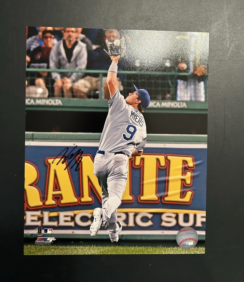 Foto autografada assinada por Wil Myers 8x10 Tampa Bay Rays beisebol - Imagem 1 de 1