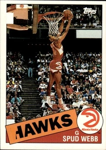 Archivos Topps Spud Webb 1992-93 #75 Atlanta Hawks - Imagen 1 de 2