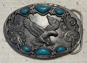 Metall Adler Gürtelschnalle Arroyo Grande Buckle Co. 9x6,2cm Gürtelbreite 5cm - Bild 1 von 3