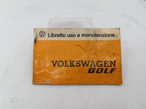 Libretto manuale uso manutenzione VW Volkswagen Golf 1^ serie originale del 1976 - Foto 1 di 20