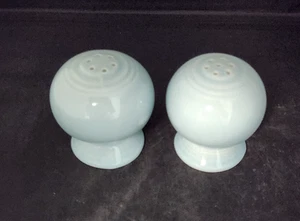 New Fiesta Ball Salt & Pepper Shakers, SKY Blue Fiestaware - Picture 1 of 3
