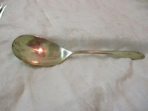 Vintage Heirloom Sterling Silver Casserole Serving Spoon Lasting Spring (MM) - Picture 1 of 4