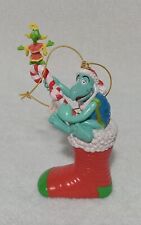 Vtg Jim Henson Wubbulous World of Dr. Seuss YERTLE the Turtle Christmas Ornament