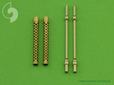MASTER MODEL AM-48-053 - ITALIAN BREDA SAFAT 7.7mm BARRELS - 1/48 BRASS - Immagine 1 di 4