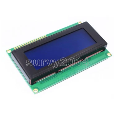 Blue/Yellow IIC/I2C/TWI/SP​​I Interface1602 2004 Character LCD Module Display S - Image 1 of 4