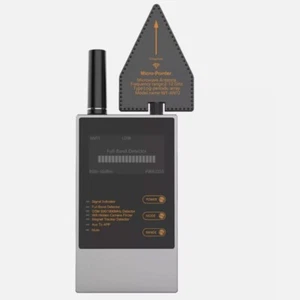 Rilevatore GPS wireless audio bug camera finder rilevatore segnale RF rilevatore bug - Foto 1 di 14