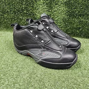 Scarpe da basket Reebok Answer IV Allen Iverson nere grigie sportive da uomo 12 - Foto 1 di 12