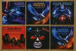 Judas Priest Vinyl Lot 6 Live 1982 Long Beach Sweden Rock 2xLP Red Clear 180g - Picture 1 of 13