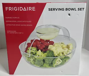 Frigidaire Servierschüssel Set - Fußball, Thanksgiving, Weihnachten robustes Acryl - Bild 1 von 6