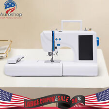 2 in 1 Sewing and Embroidery Machine Computerized Embroidery Machine Home LED