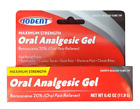 Iodent Oral Analgesic Gel Benzocaine 20% Maximum Strength 0.42 oz.