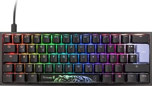 Ducky One 2 Pro Mini Gaming Tastatur, RGB LED - Cherry Silent Red - Bild 1 von 4