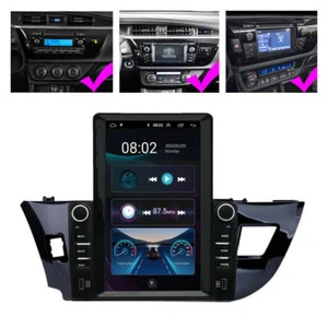 10.1"Android 10.1 Stereo Radio GPS Nav Head Unit WIFI For Toyota Corolla 2014-16 - Foto 1 di 12